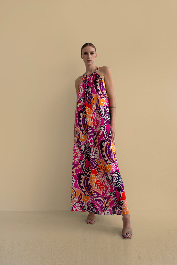 Silk satin dress - LSS24100219