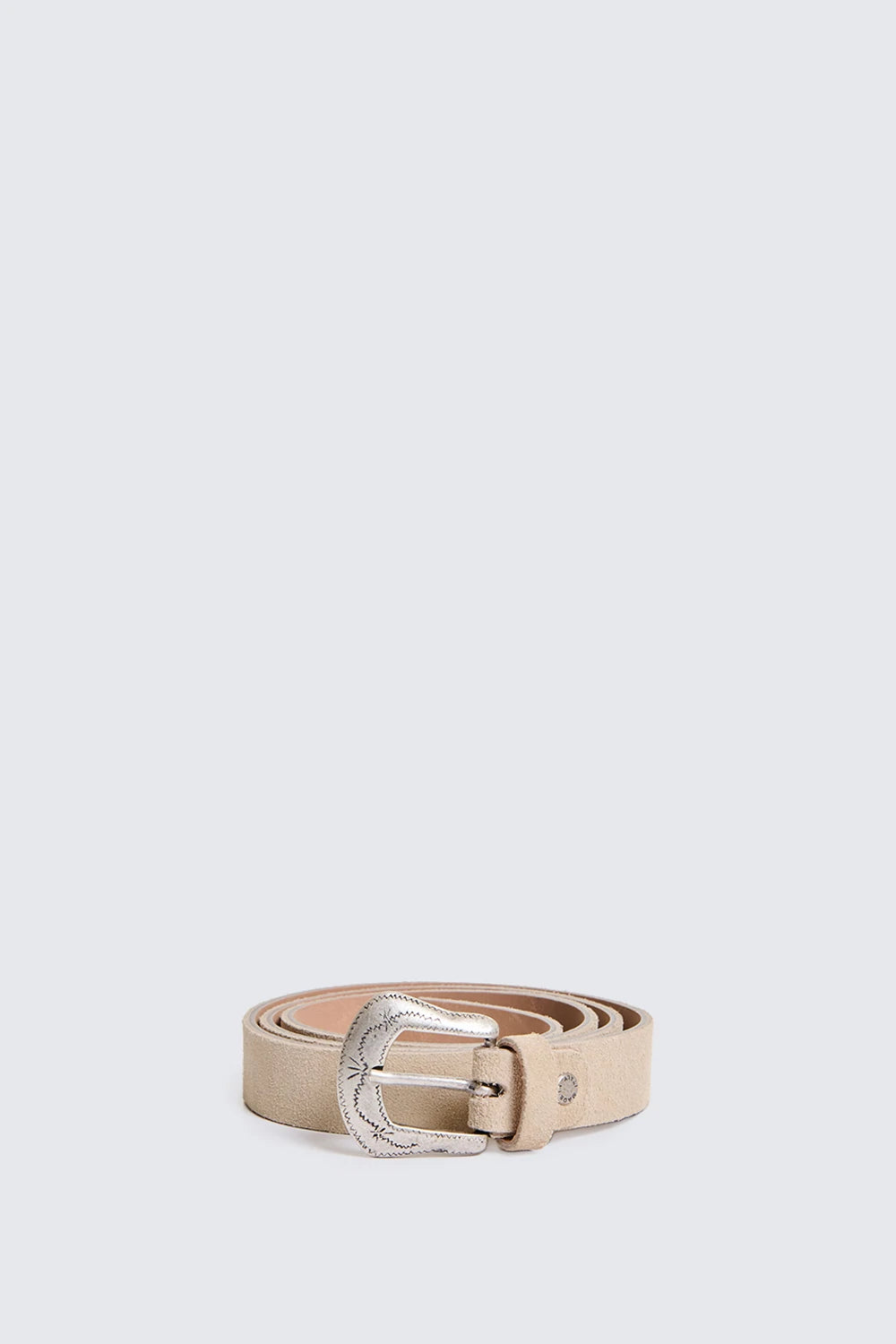 Leather belt - LSS26100106B