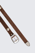 Leather belt - LSS26100101B