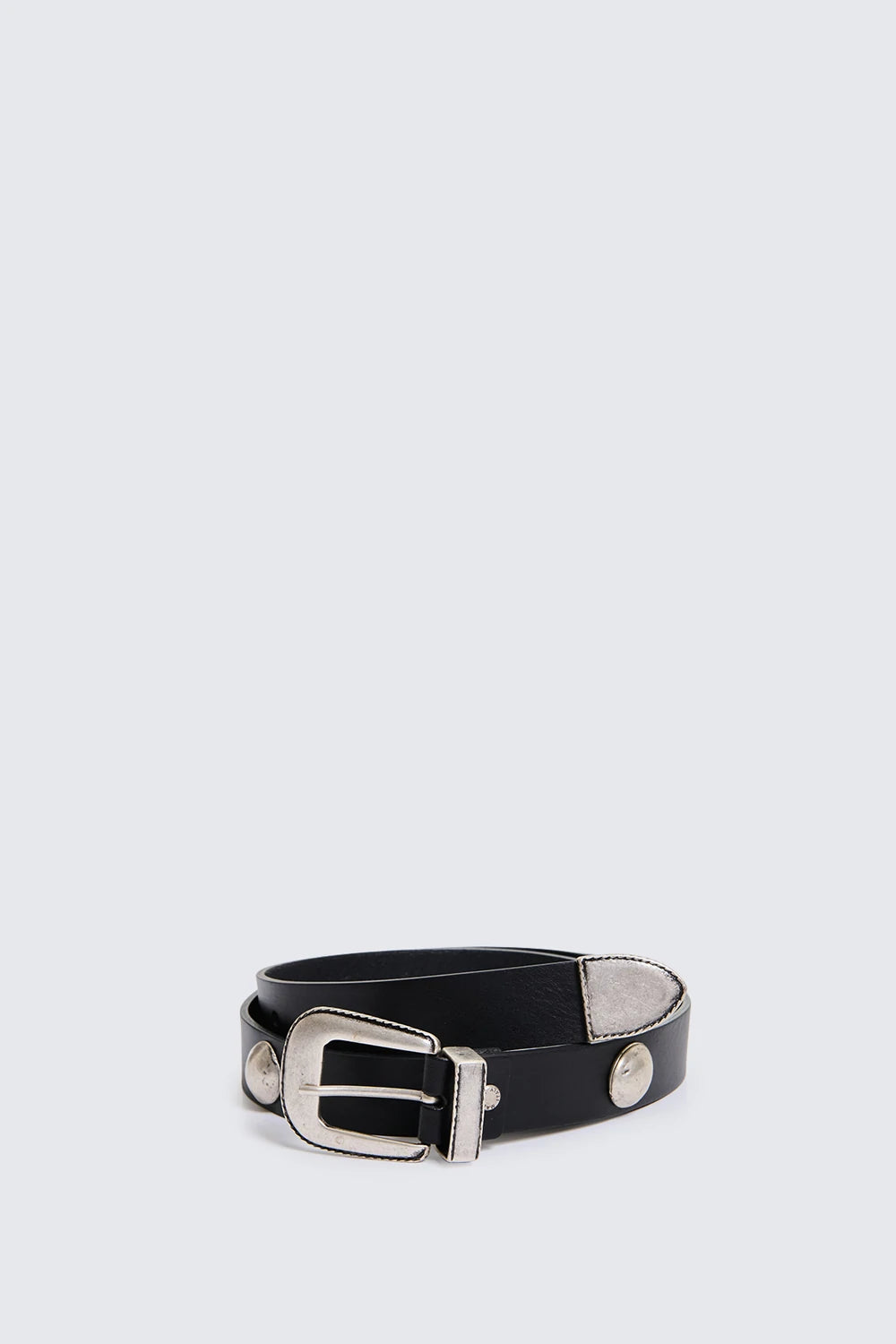 Leather belt - LSS26100102B