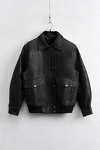 Eco leather jacket - LMFW261009306