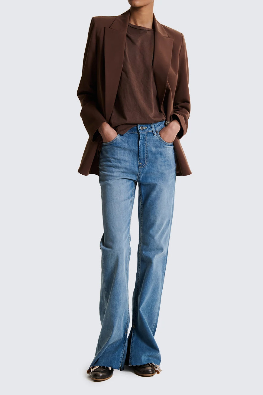 Crepe jacket - LSS26100SRO48FL