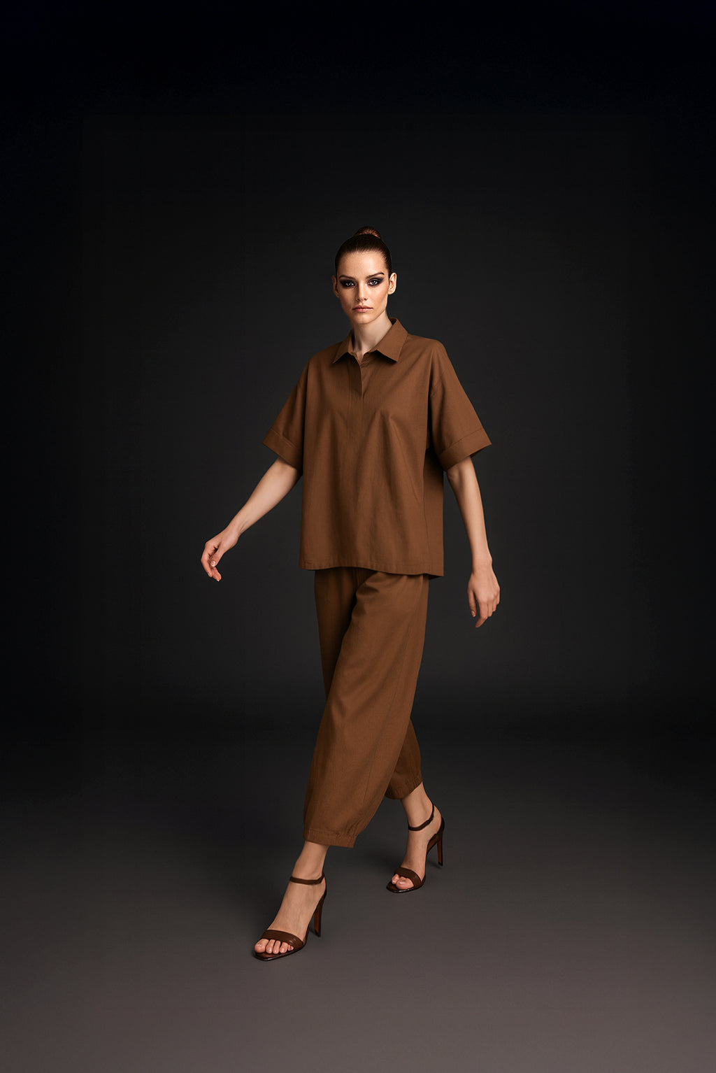 Cotton poplin top - LSS26100122