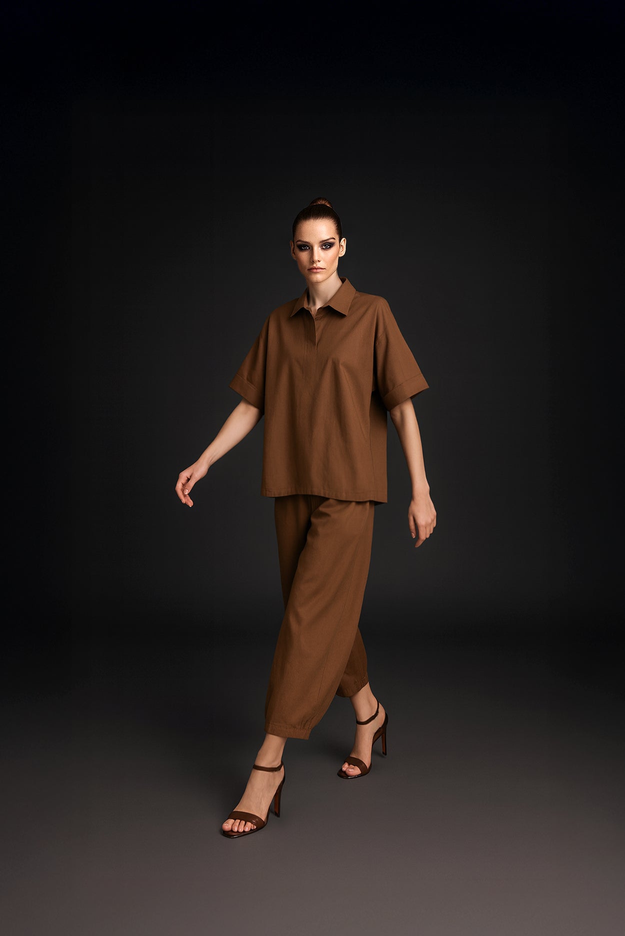 Cotton poplin top - LSS26100122