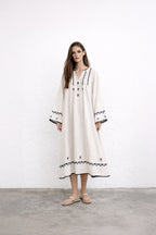 Linen dress - LSS261003596