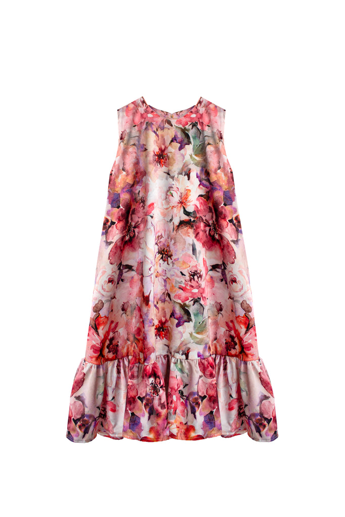 Silk satin dress - LSS25100241