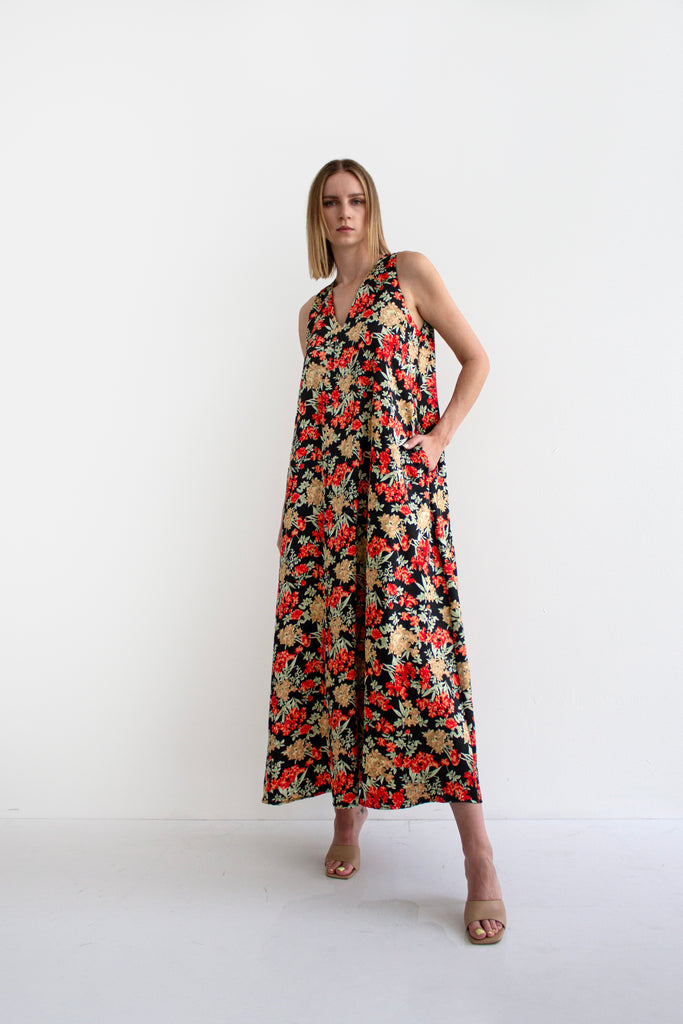 Silk satin dress - LSS25100303