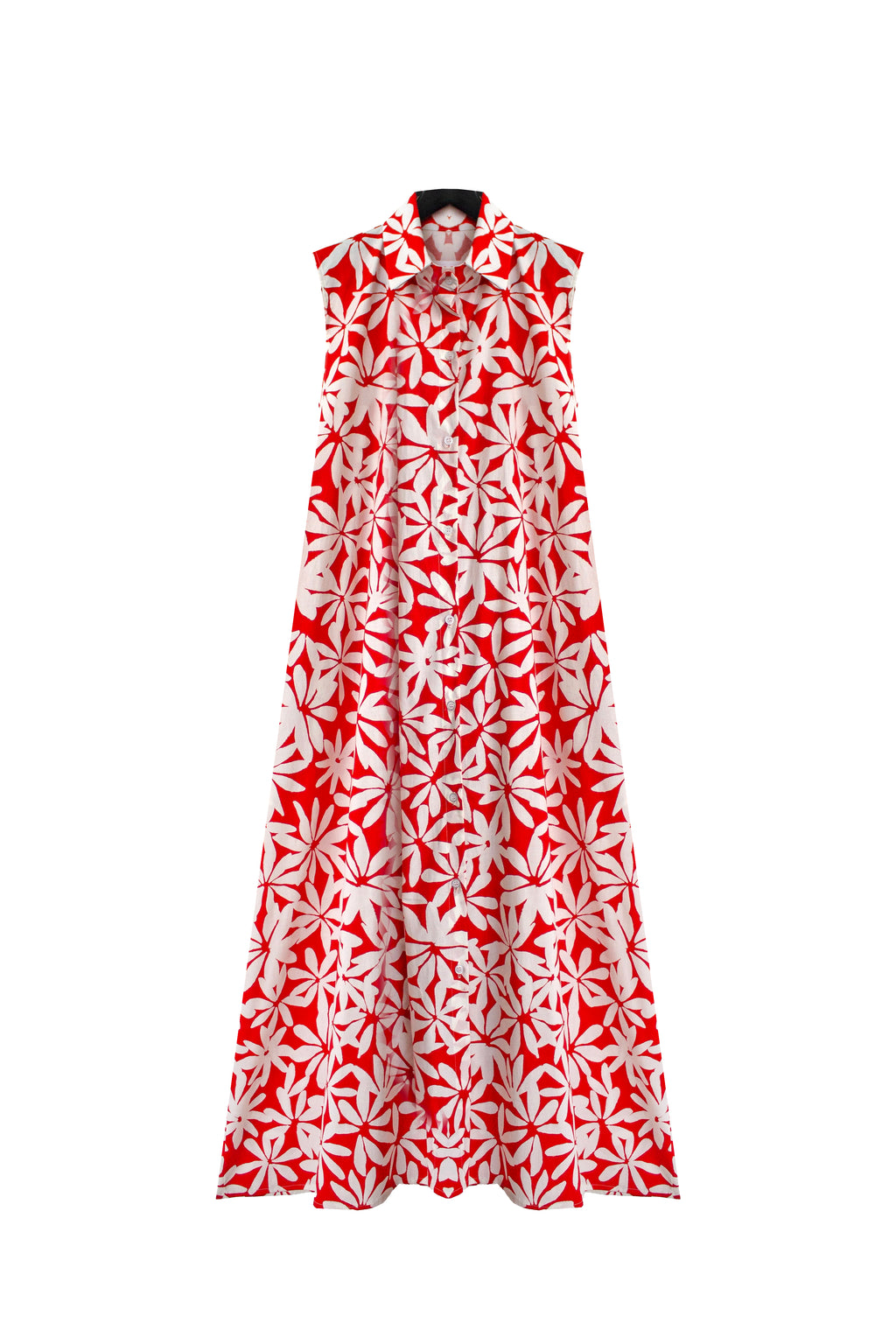 Cotton poplin dress - LSS25100315