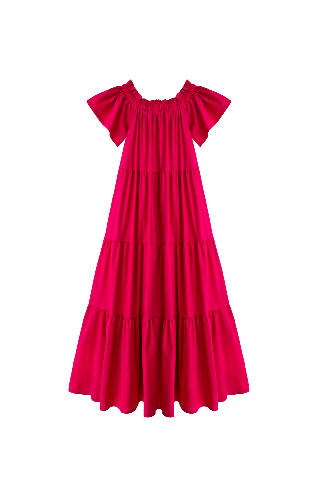 Cotton poplin dress - LSS25100327