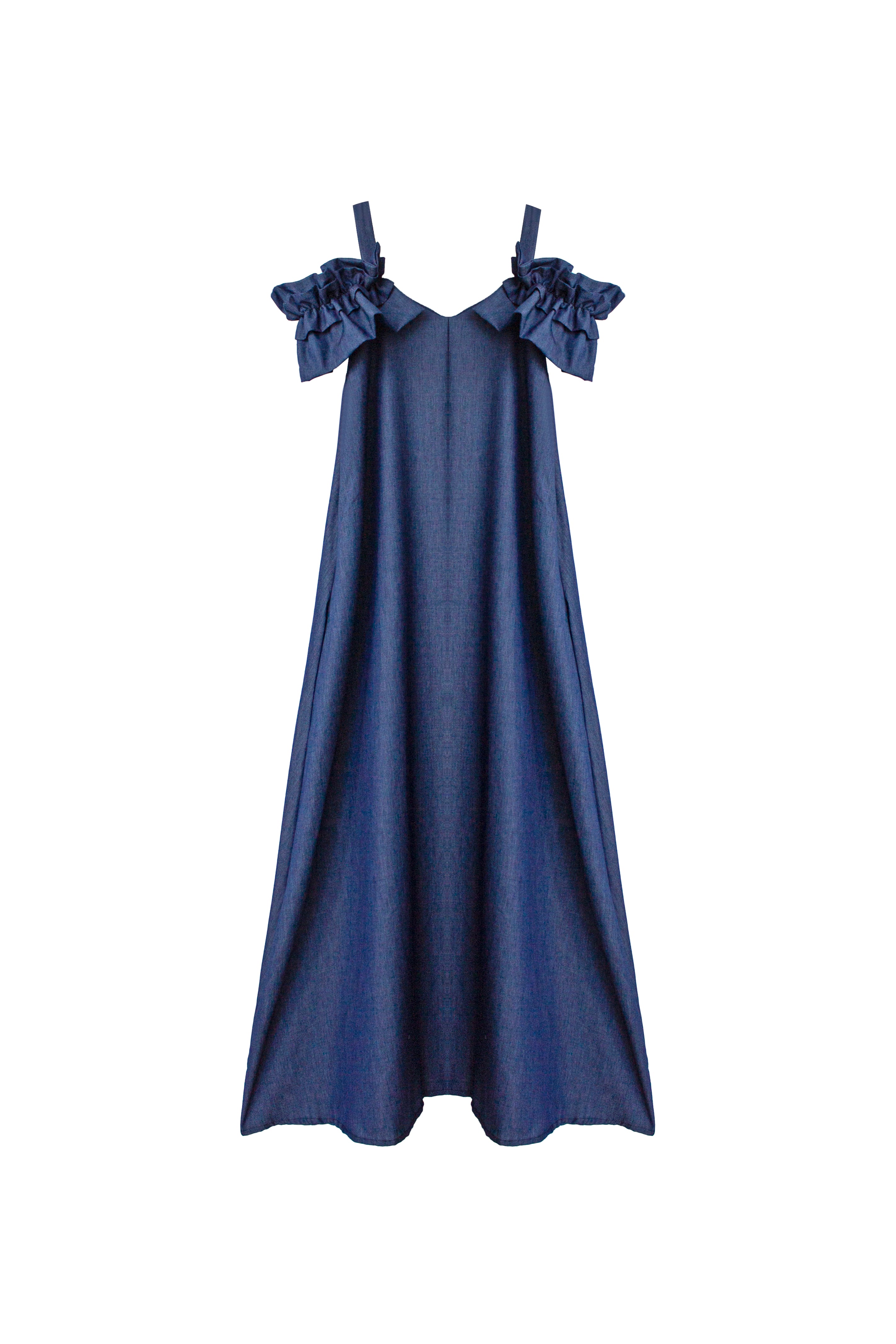 Cotton poplin dress - LSS25100404
