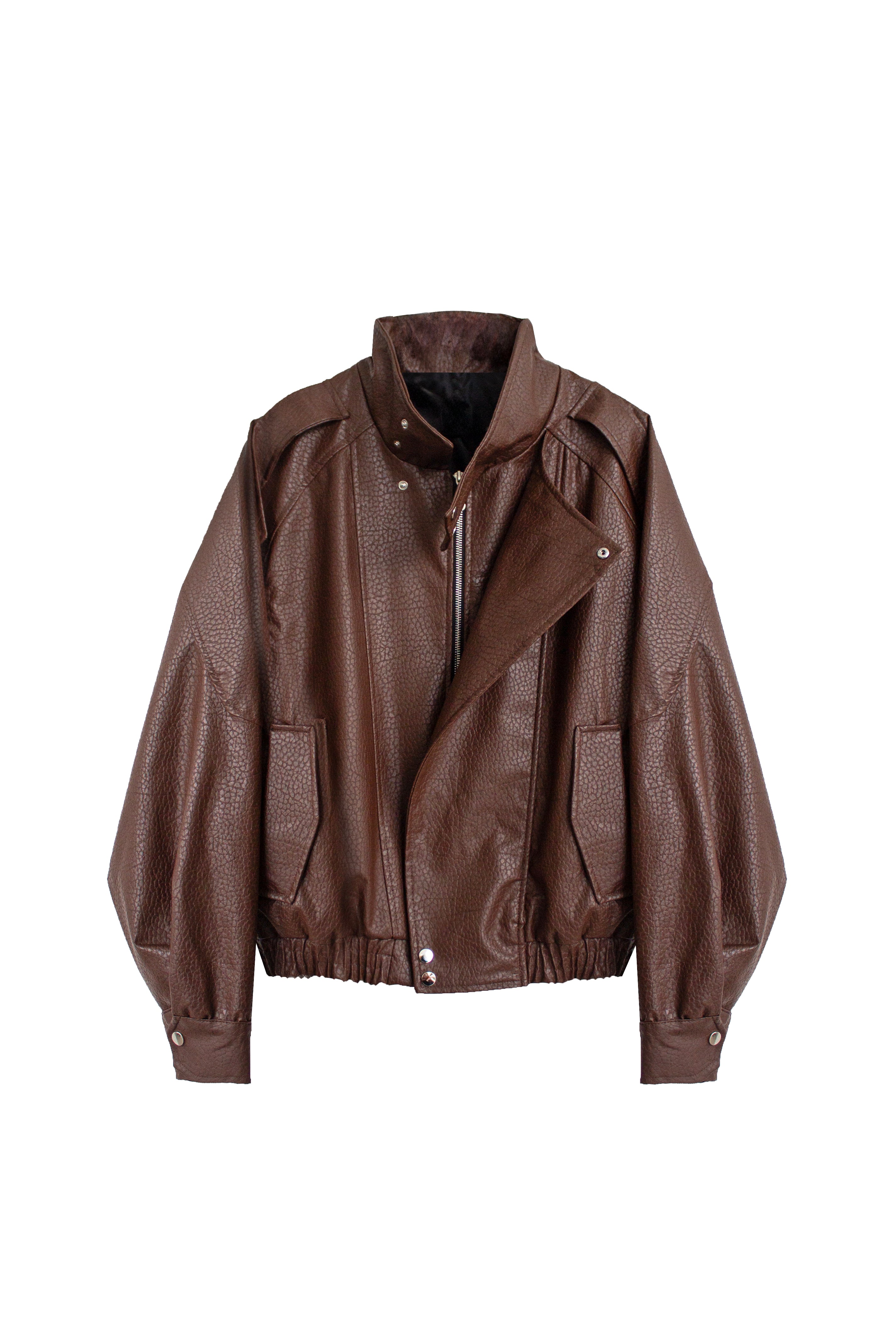 Faux leather jacket - LMFW26100509252