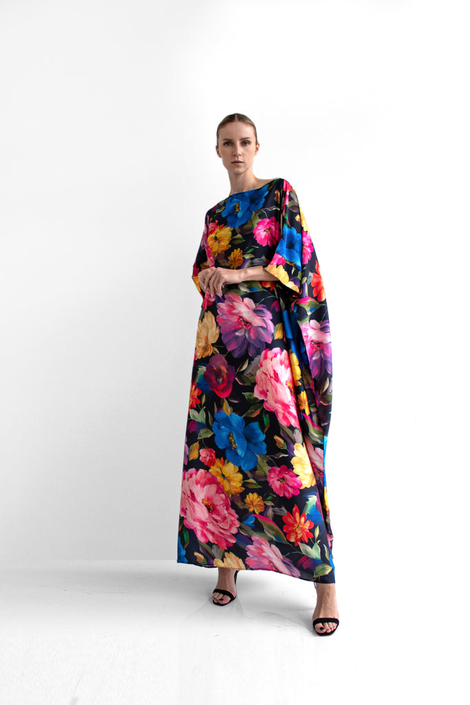 Silk satin dress - LSS24100177
