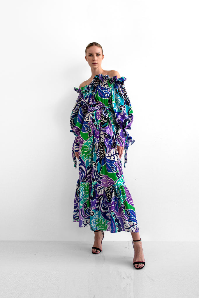 Silk satin dress - LSS24100180
