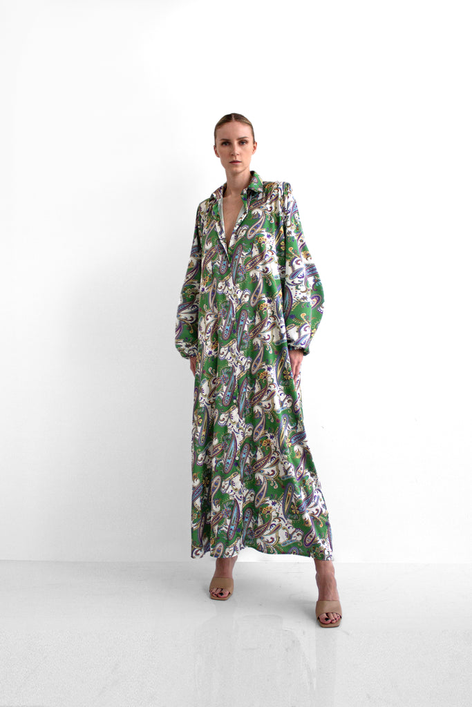 Silk satin dress - LSS24100173