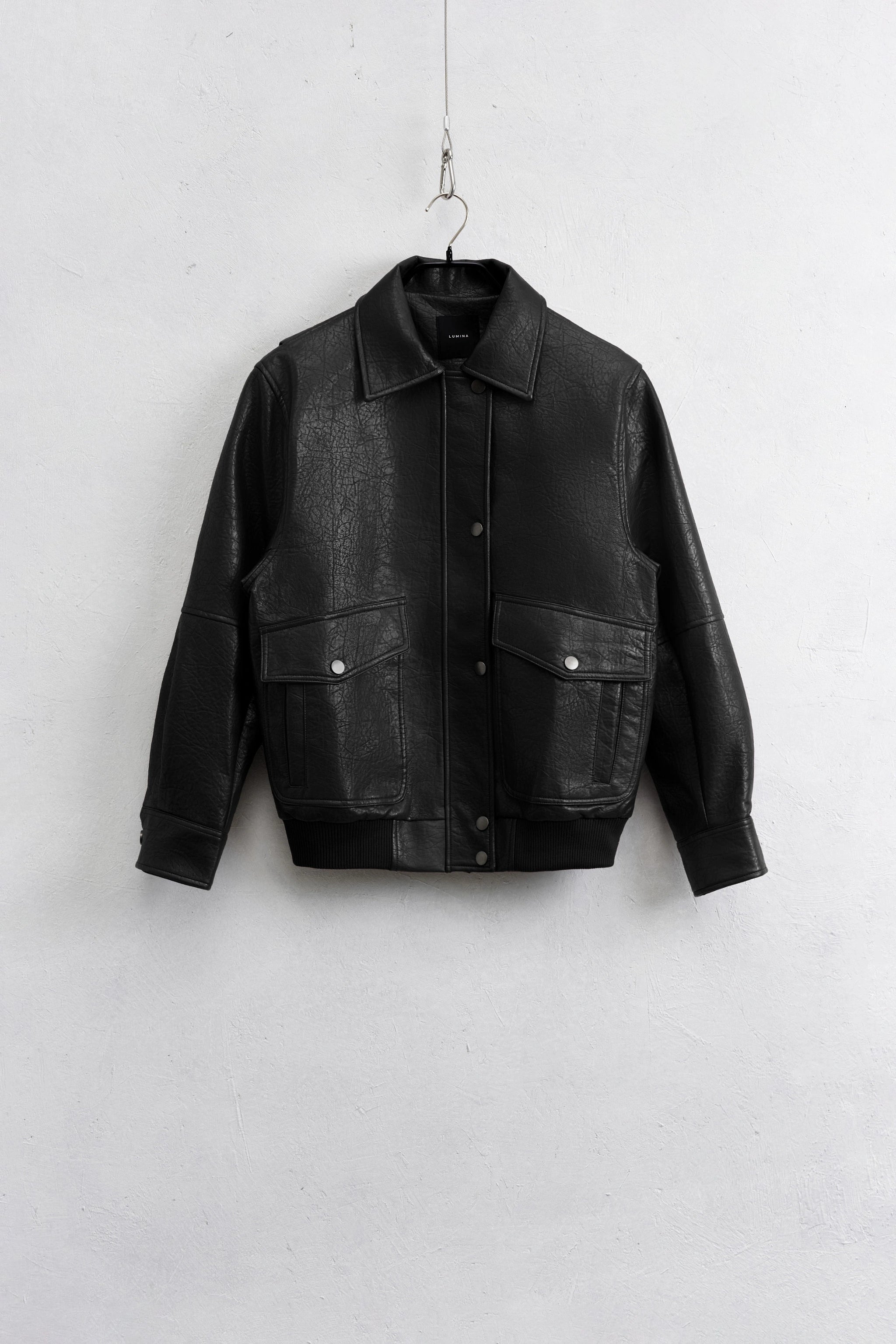 Eco leather jacket - LMFW261009306