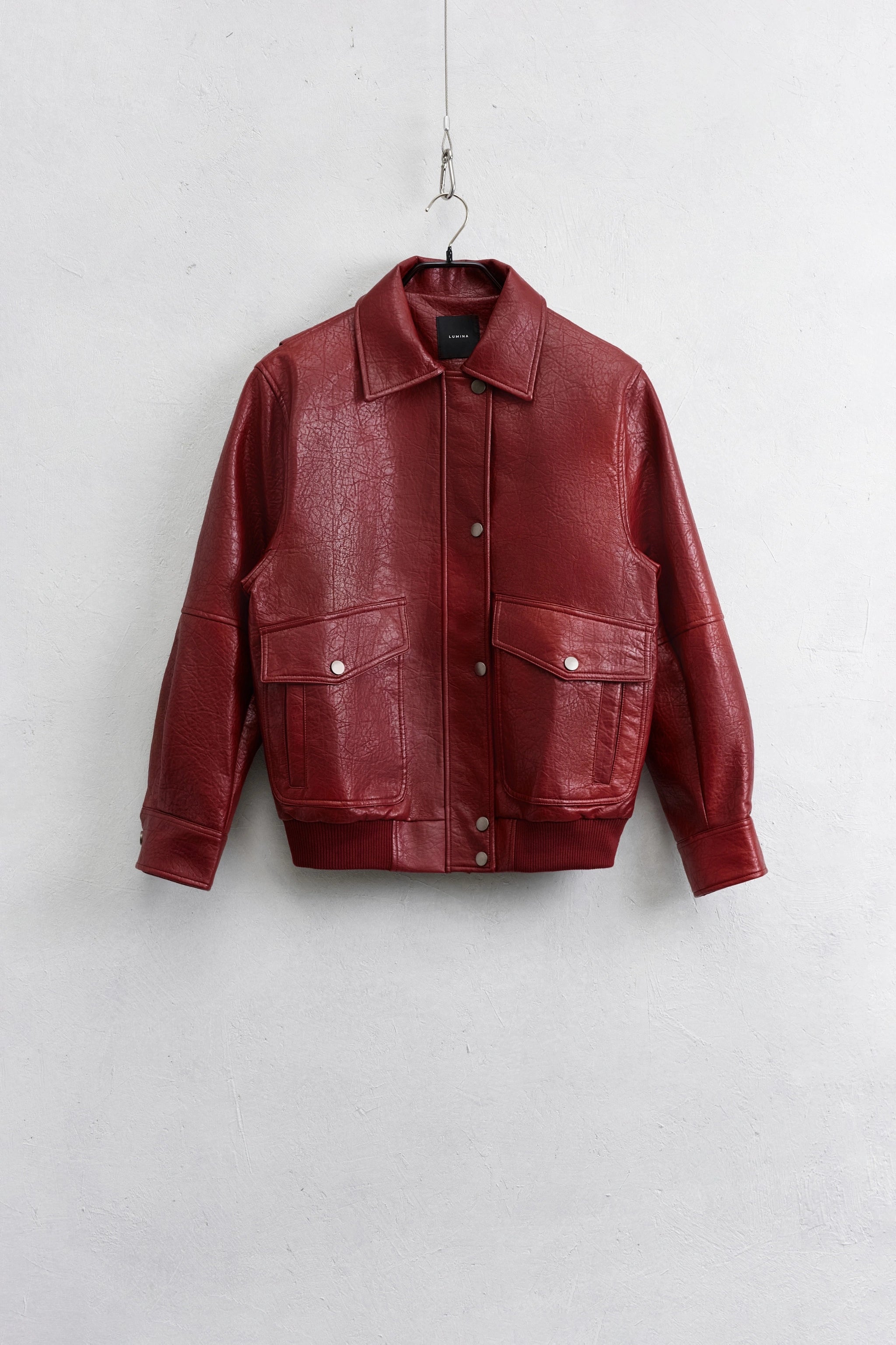Eco leather jacket - LMFW261009306