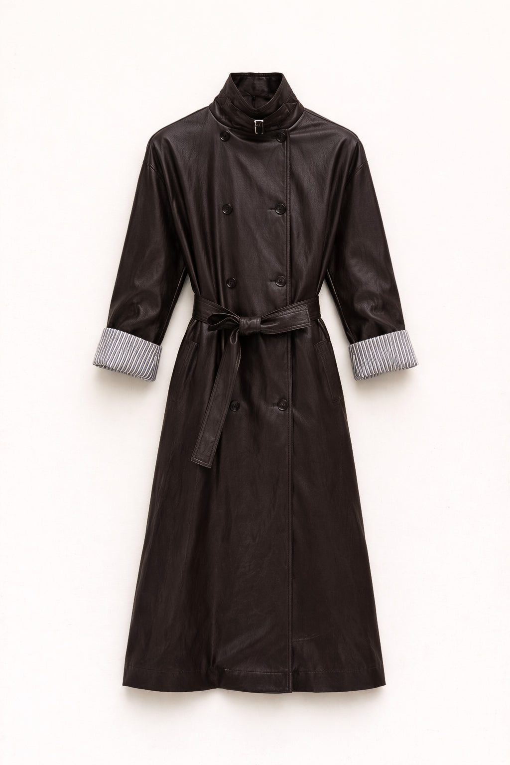 Faux leather jacket - LSS261009573