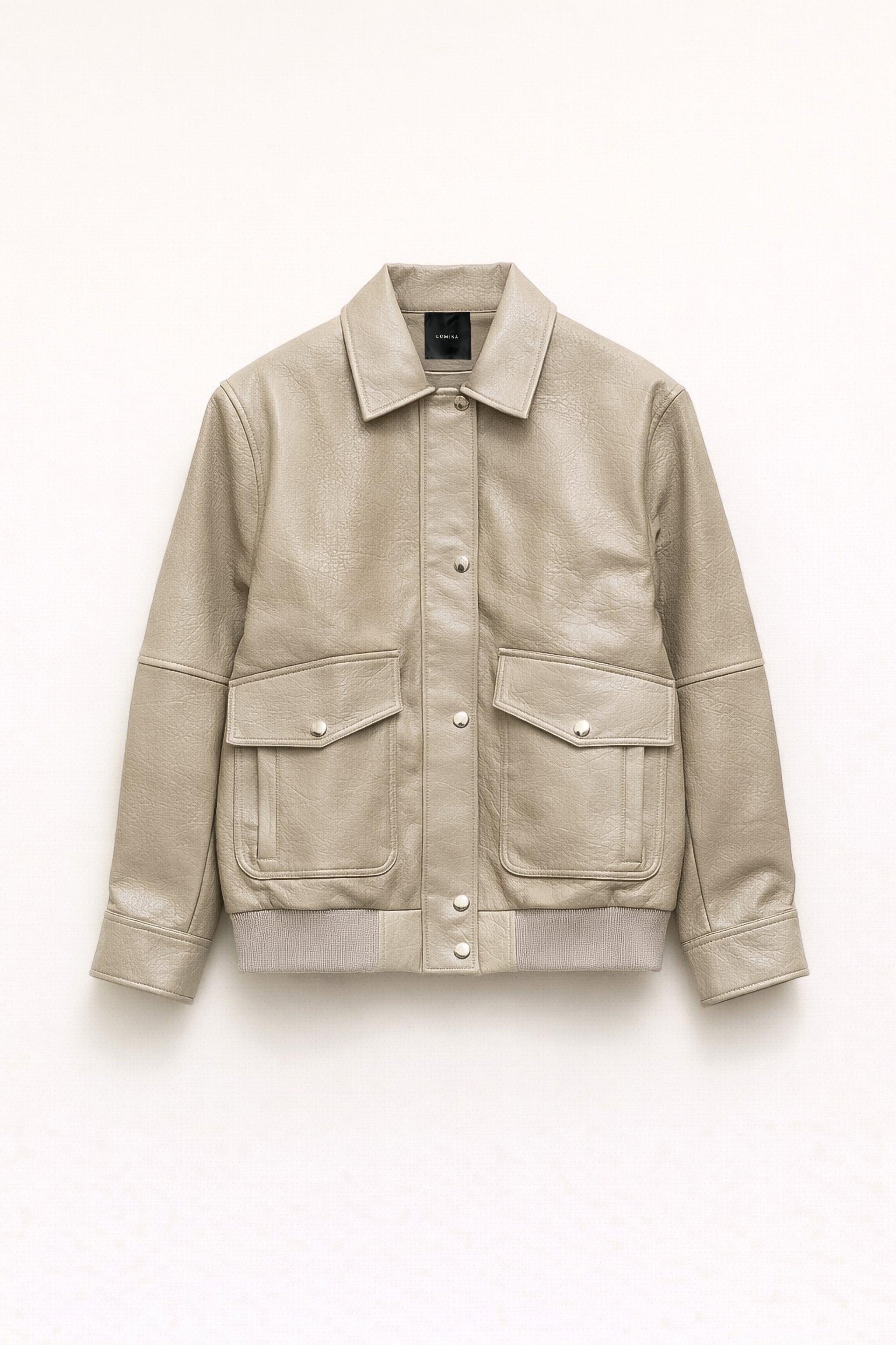 Faux leather jacket - LSS26100240401BG