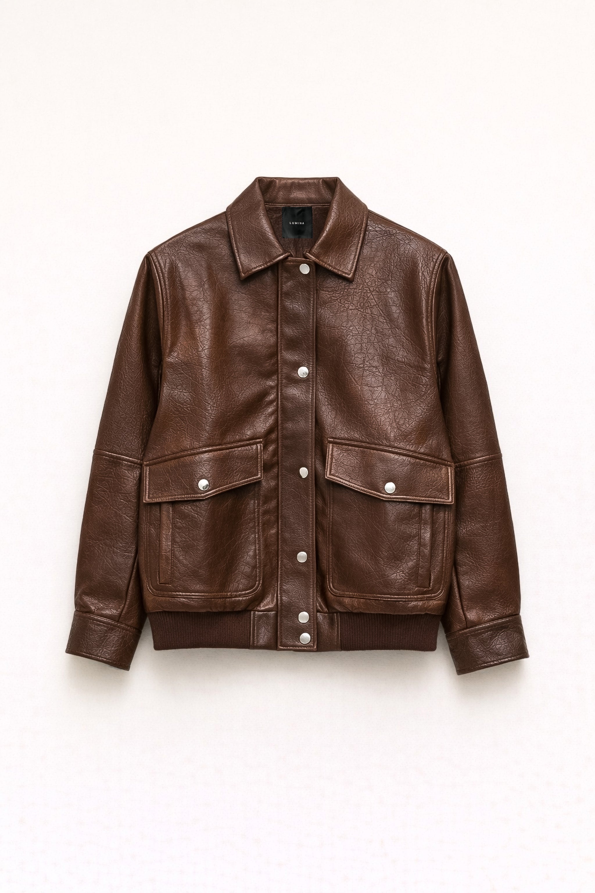 Faux leather jacket - LSS26100240401BR