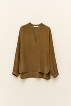 Cupro top - LSS26100260095