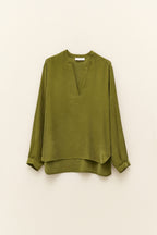 Cupro top - LSS26100260095