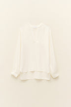 Cupro top - LSS26100260095