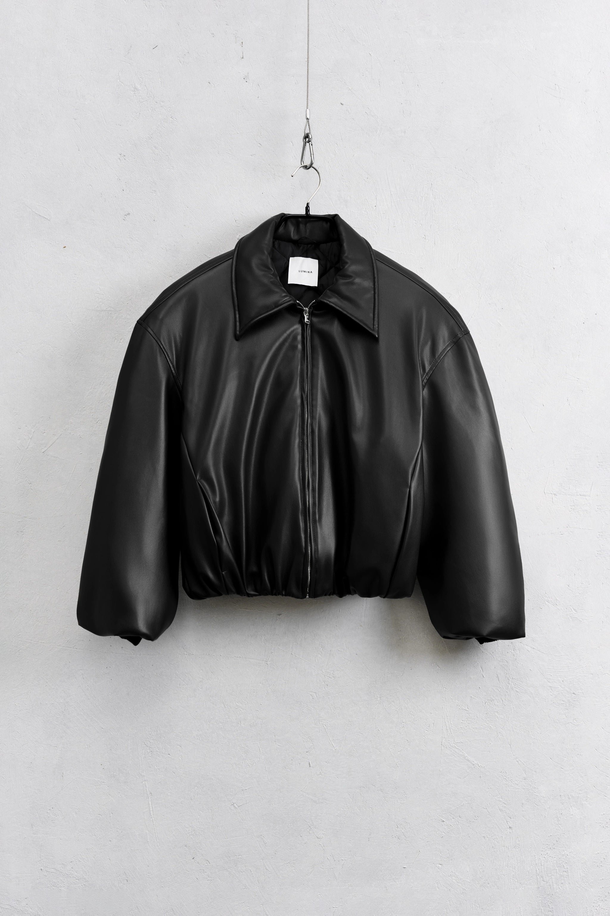 Faux leather jacket - LMFW26100LD3528