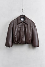 Faux leather jacket - LMFW26100LD3528