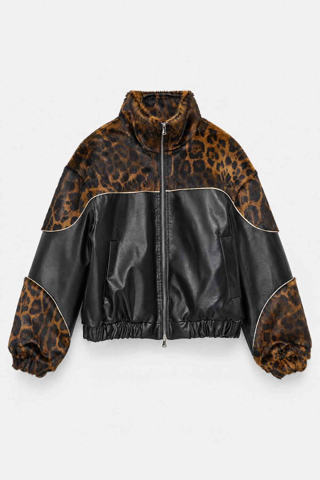Eco leather jacket - LFW261006399