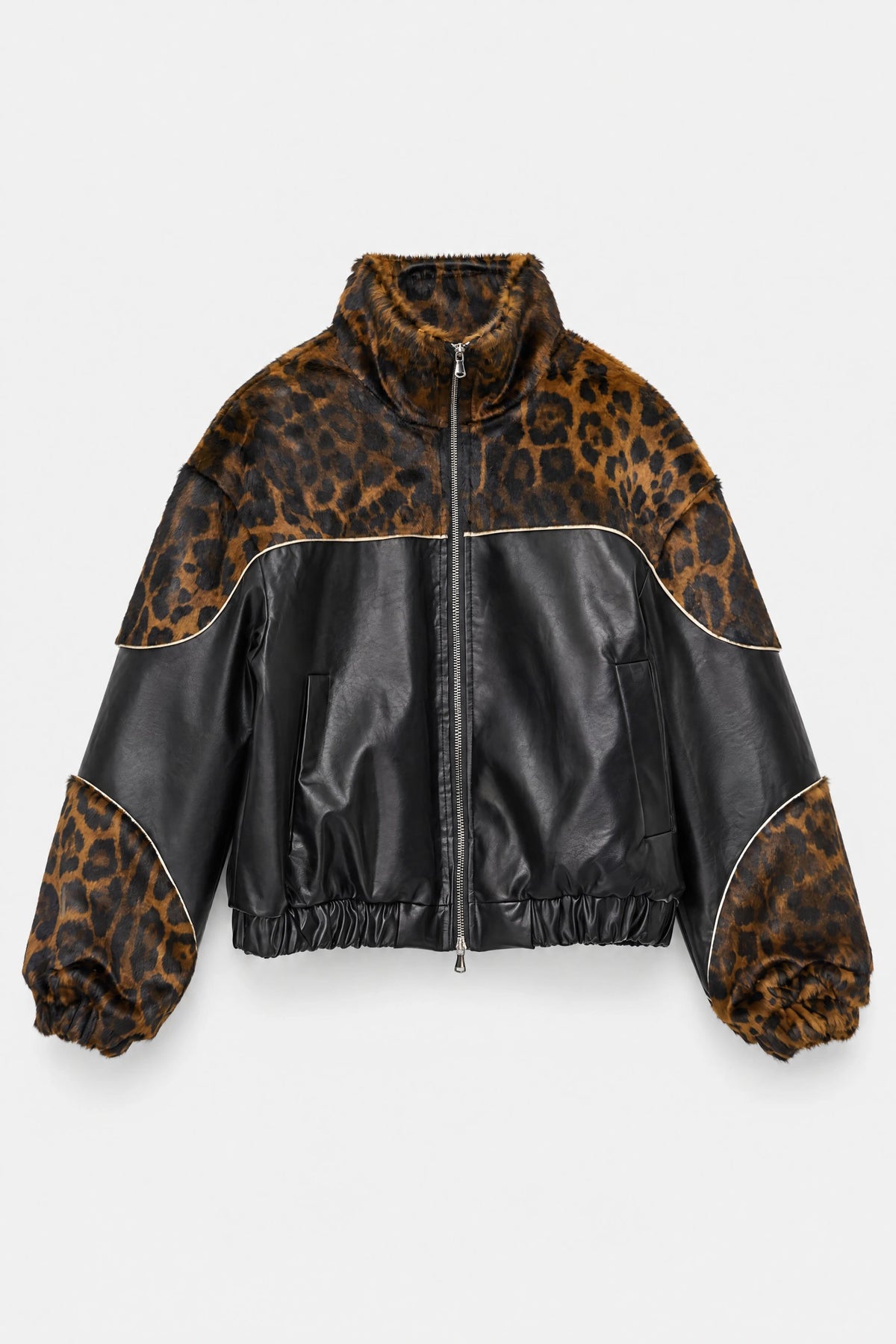 Eco leather jacket - LFW261006399