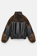 Eco leather jacket - LFW261006399