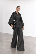 Crepe denim set - LFW261001139