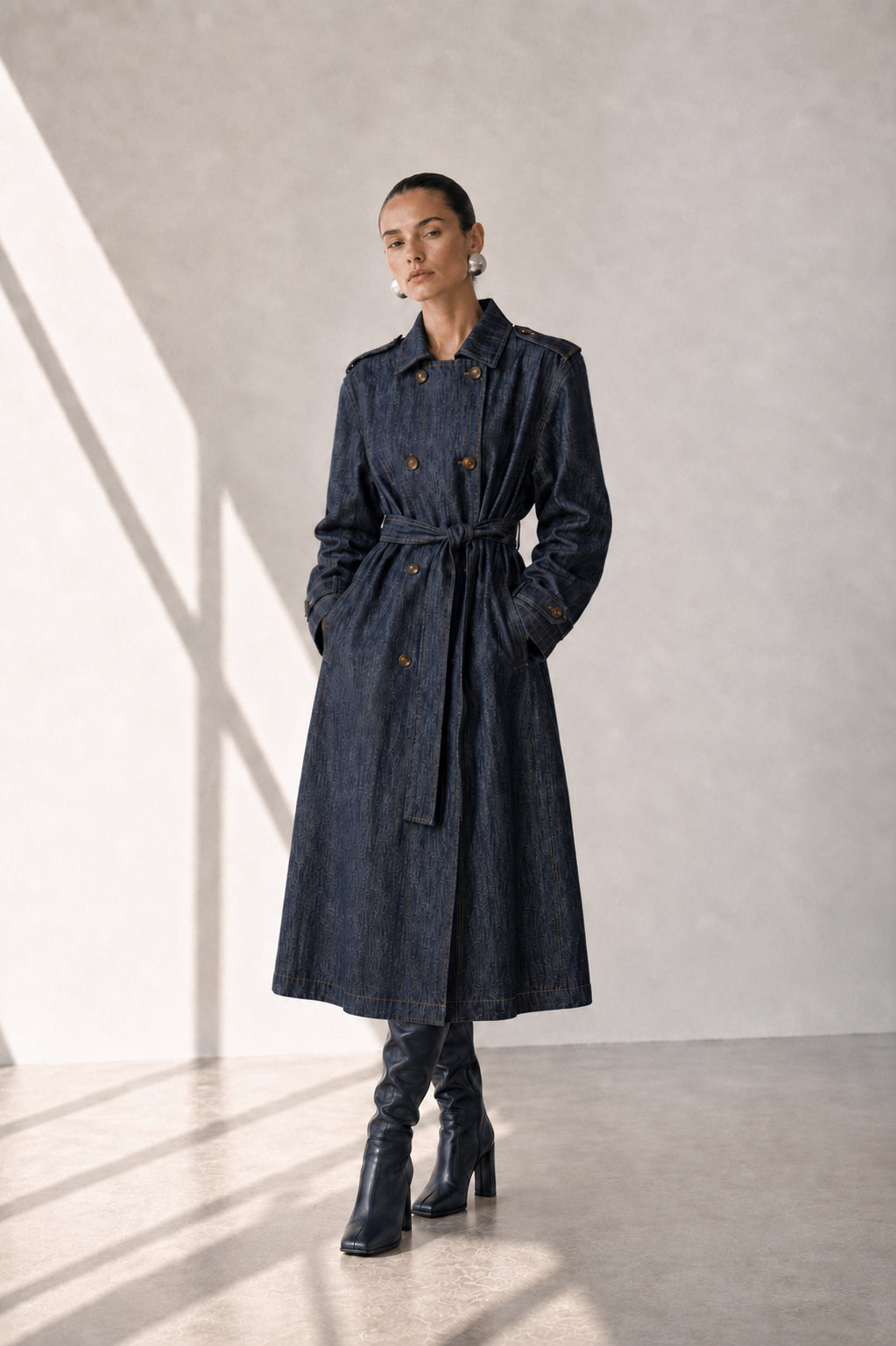 Cotton trench coat - FW261003228