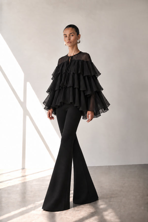 Viscose sculpt pants - LFW261001003