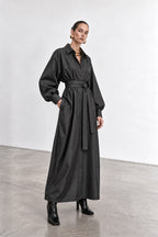 Crepe denim dress - LFW261001138