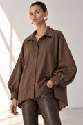 Cotton poplin top - FW261001069