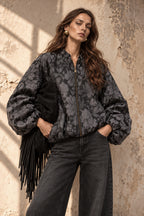 Brocade jacket - LFW261001186
