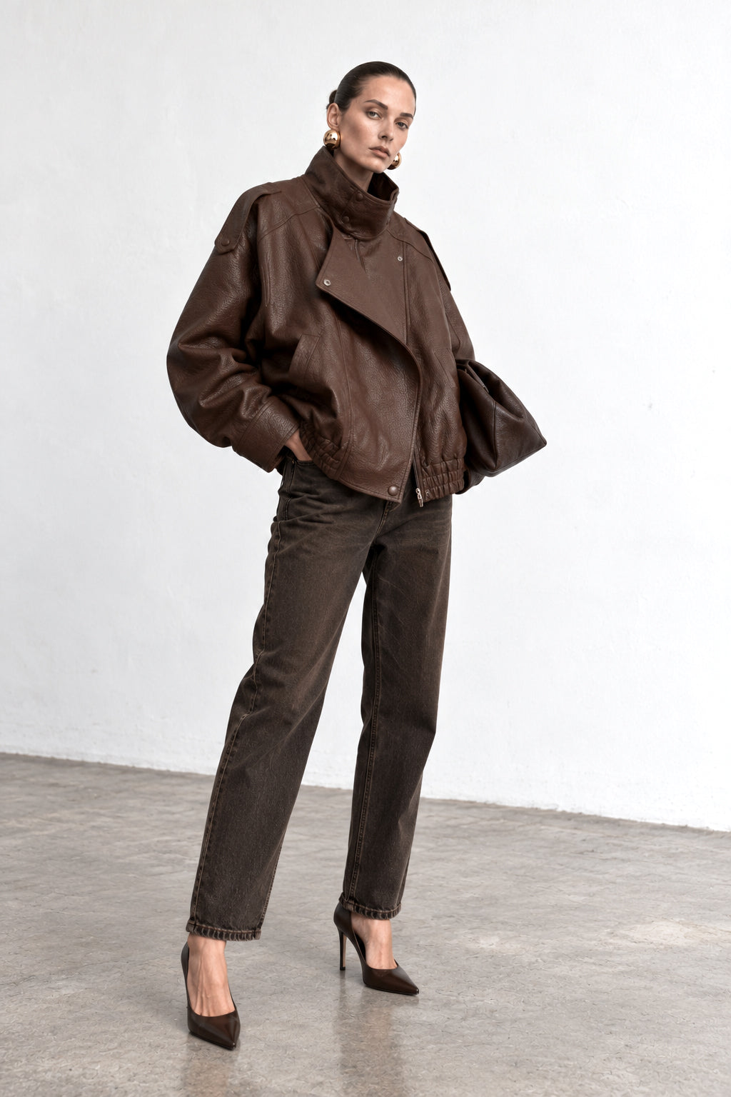 Eco leather jacket - FW261001201