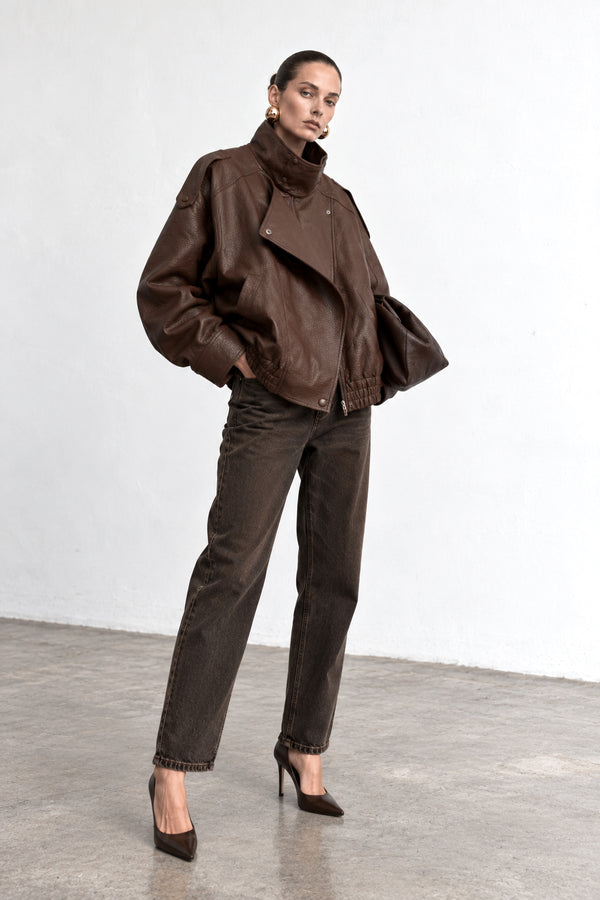 Eco leather jacket - FW261001201