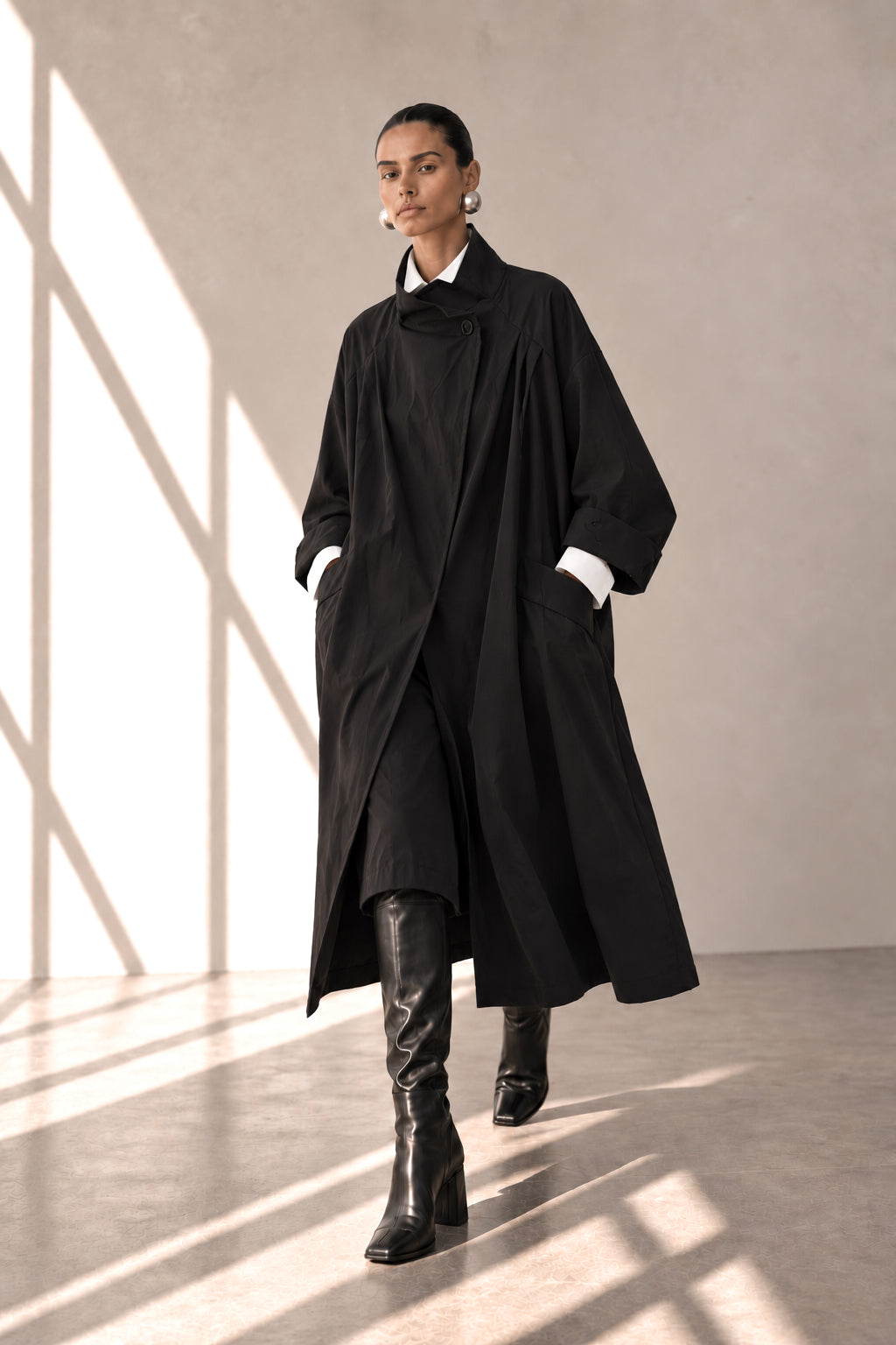 Crepe coat - FW261001113