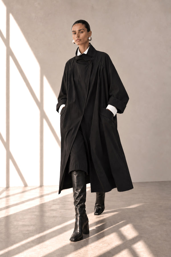 Crepe coat - FW261001113
