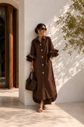 Cotton poplin dress - LSS26100281