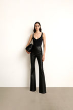 Faux leather pants - LSS26100160