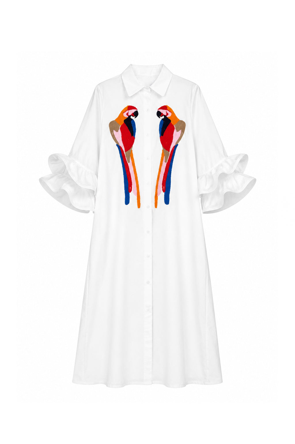 Cotton poplin dress - LSS26100282