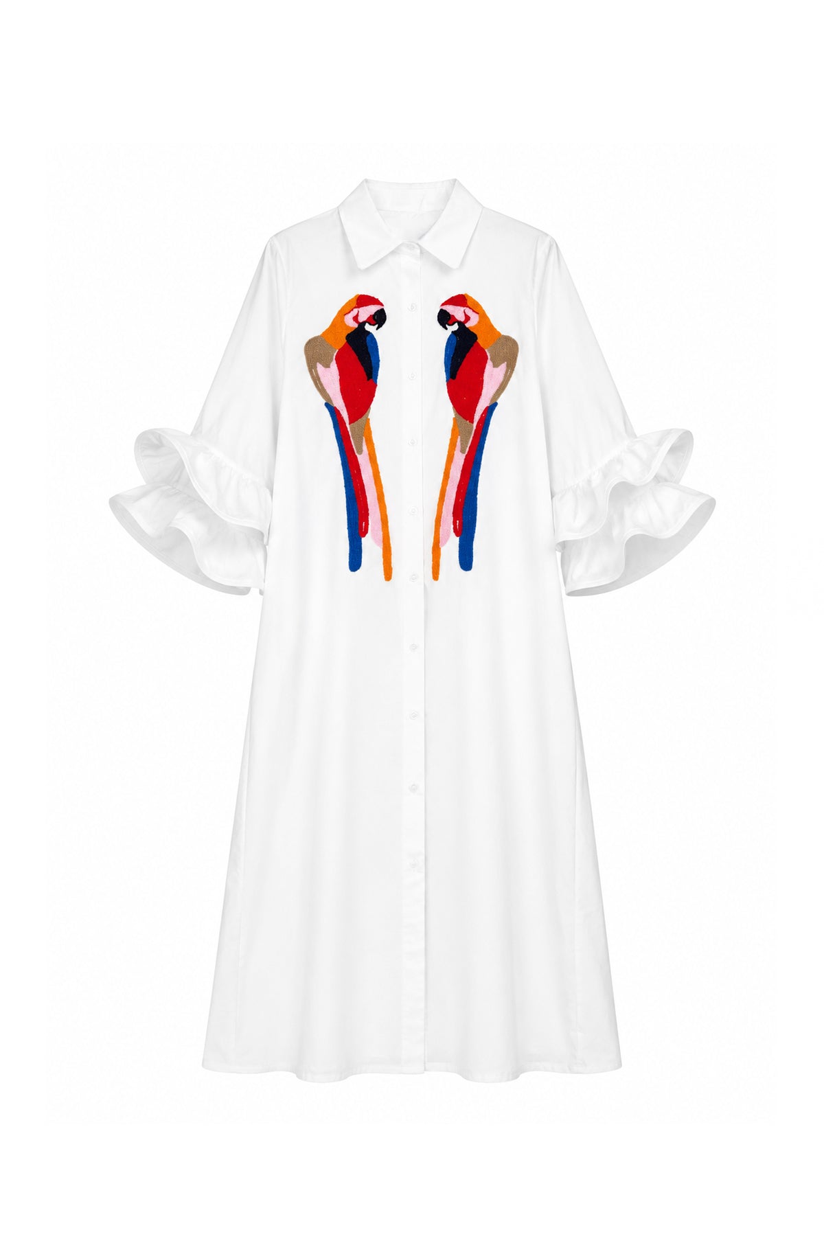 Cotton poplin dress - LSS26100282