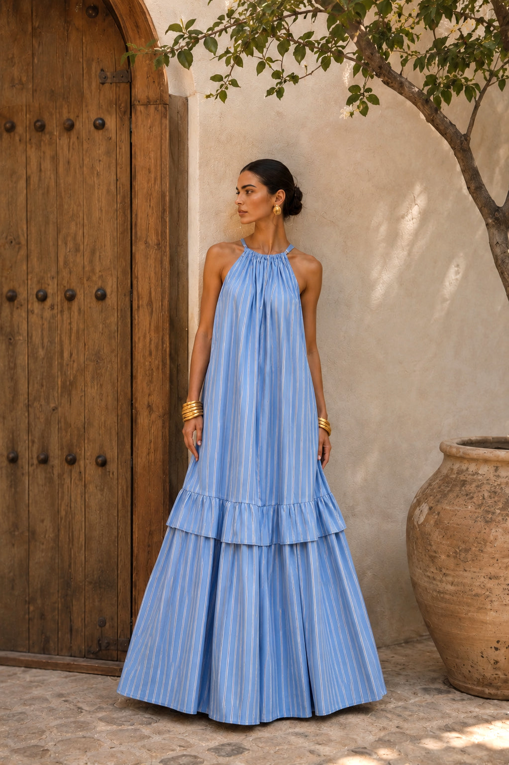 Cotton dress - LSS26100295