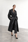 Vinyl leather coat - FW2610005965