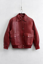 Eco leather jacket - LMFW261009306